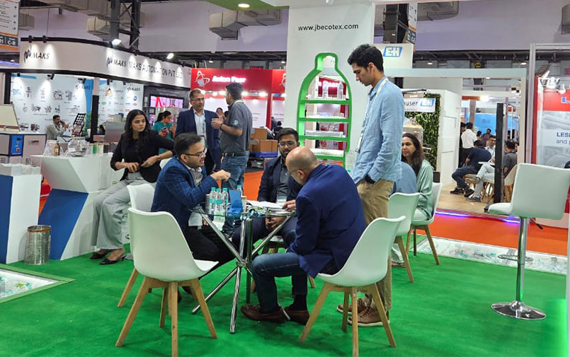 JB Ecotex at Drinktec India